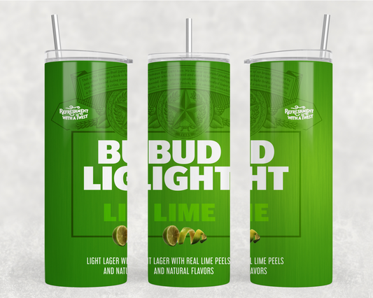 Bud Light Lime Tumbler Wrap