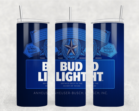 Bud Light Tumbler Wrap