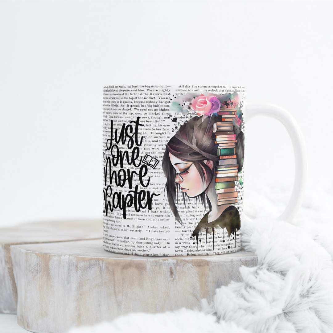 Just One More Chapter Mug Wrap