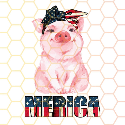 TS - Cute Merica Piggy