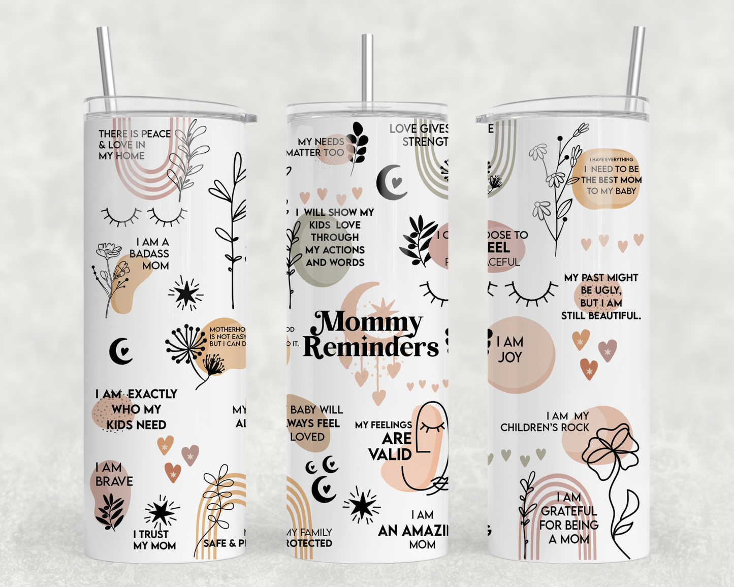 Mommy Reminders Tumbler Wrap