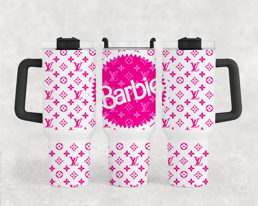 Barbie LV 40oz Tumbler Wrap