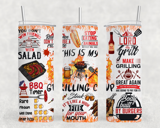 This Is My Grilling Cup Tumbler Wrap
