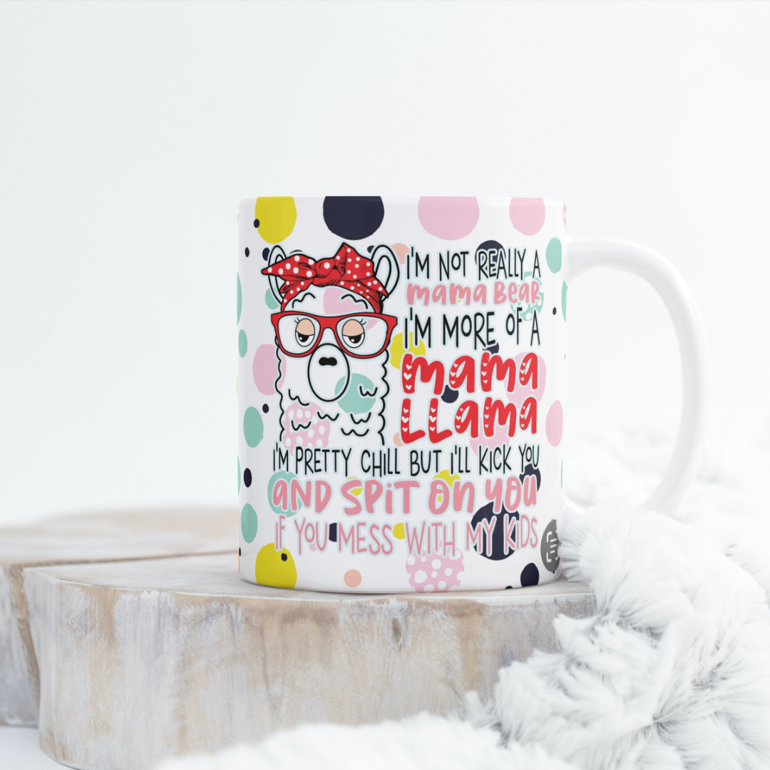 Mama Llama Mug Wrap