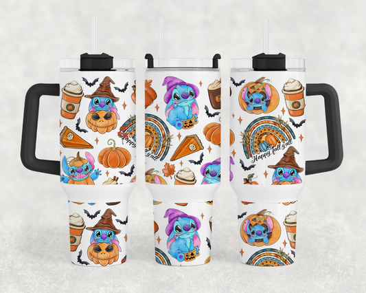 Fall Stitch 40oz Tumbler Wrap