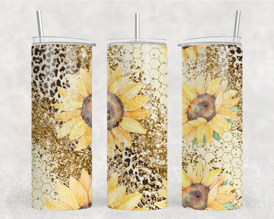 Sunflowers & Honey Tumbler Wrap