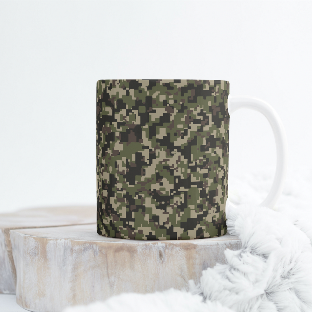 Digital Camo Mug Wrap