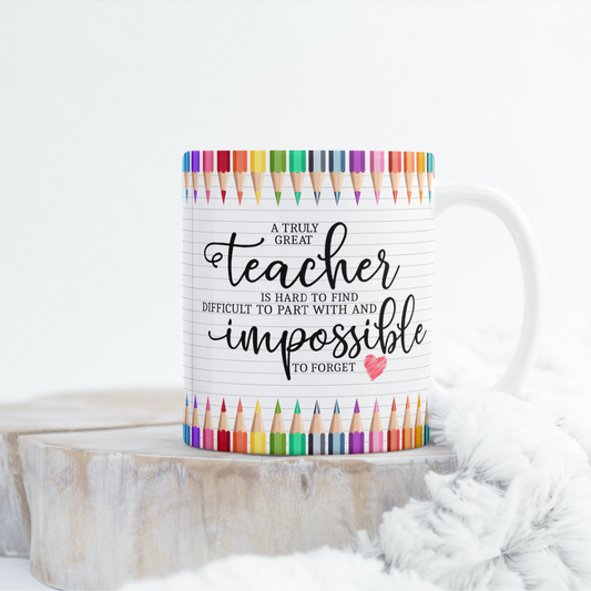 Truly Great Teachers Mug Wrap