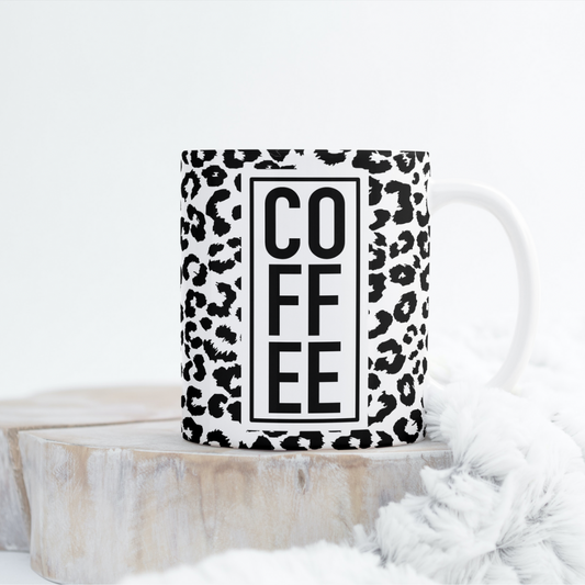 Leopard Coffee Mug Wrap